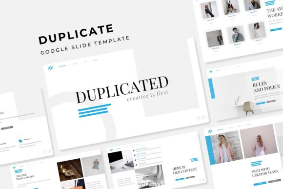 Duplicated Google Slide Template: Enhance Your Visual Design