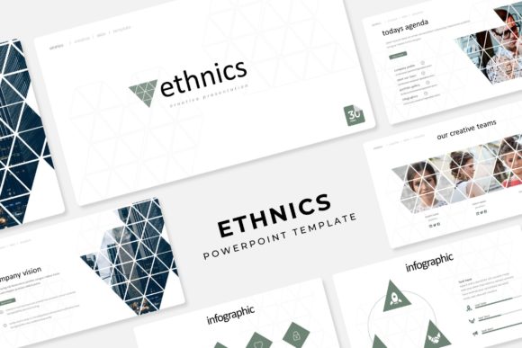 Elevate Your Presentations with Ethnics Power Point Template