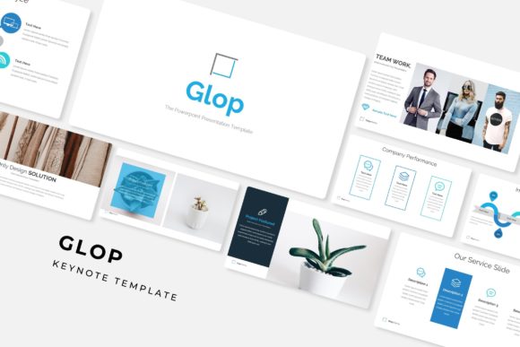 Strategic Use of Glop Keynote Template for Enhanced Presentations